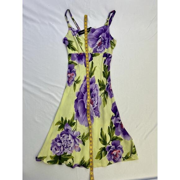 VTG Y2K American Angel Dress Women Sz L Floral Fairy Coquette Femme Indie - Picture 12 of 12